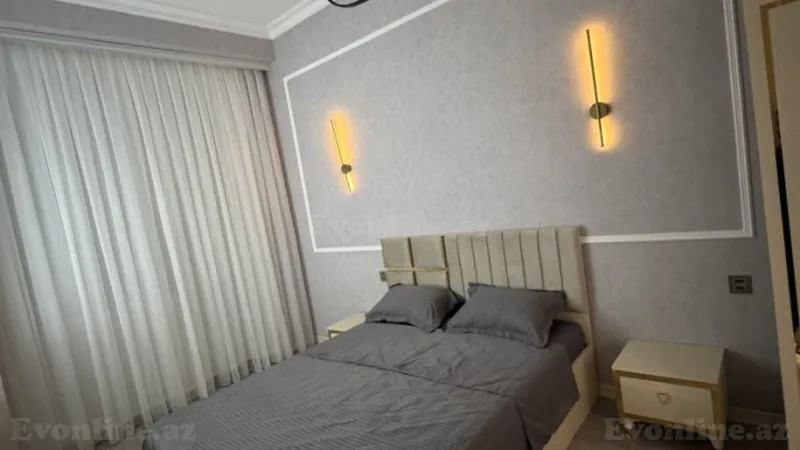 Kirayə verilir 2 otaqlı Mənzil Yeni tikili 80 m² Gənclik m. - şəkil 12