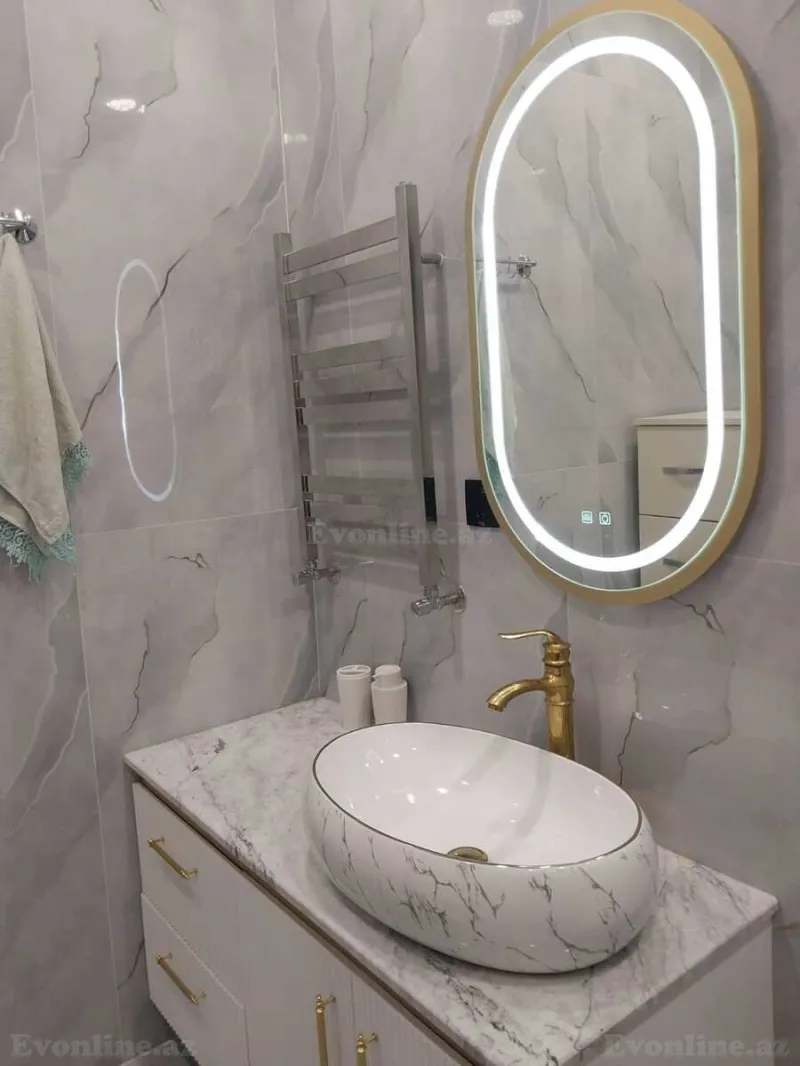 Kirayə verilir 3 otaqlı Mənzil Yeni tikili 104 m² 8-ci mikrorayon - şəkil 8