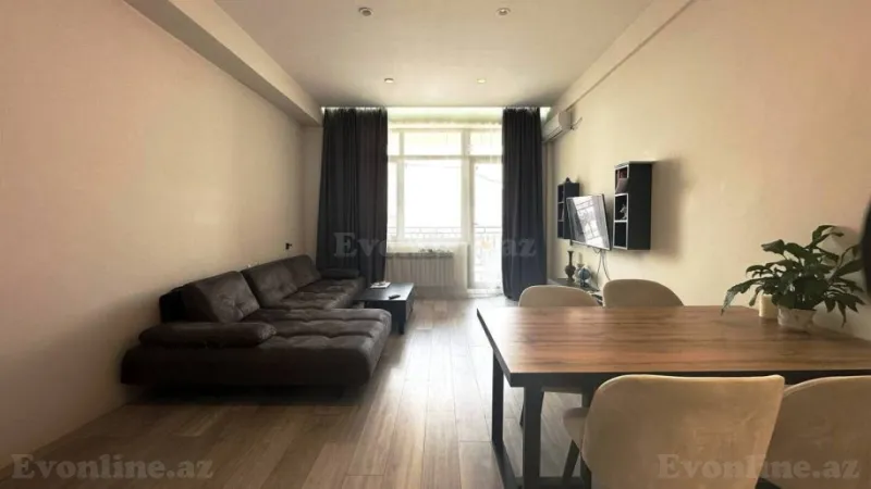 Kirayə verilir 2 otaqlı Mənzil Yeni tikili 95 m² Koroğlu m. - şəkil 2