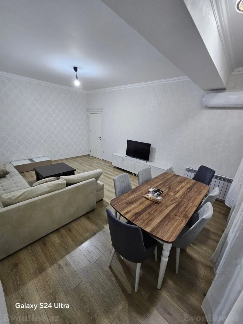 Kirayə verilir 2 otaqlı Mənzil Yeni tikili 85 m² İnşaatçılar m. - şəkil 5