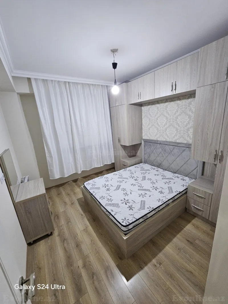 Kirayə verilir 2 otaqlı Mənzil Yeni tikili 85 m² İnşaatçılar m. - şəkil 6