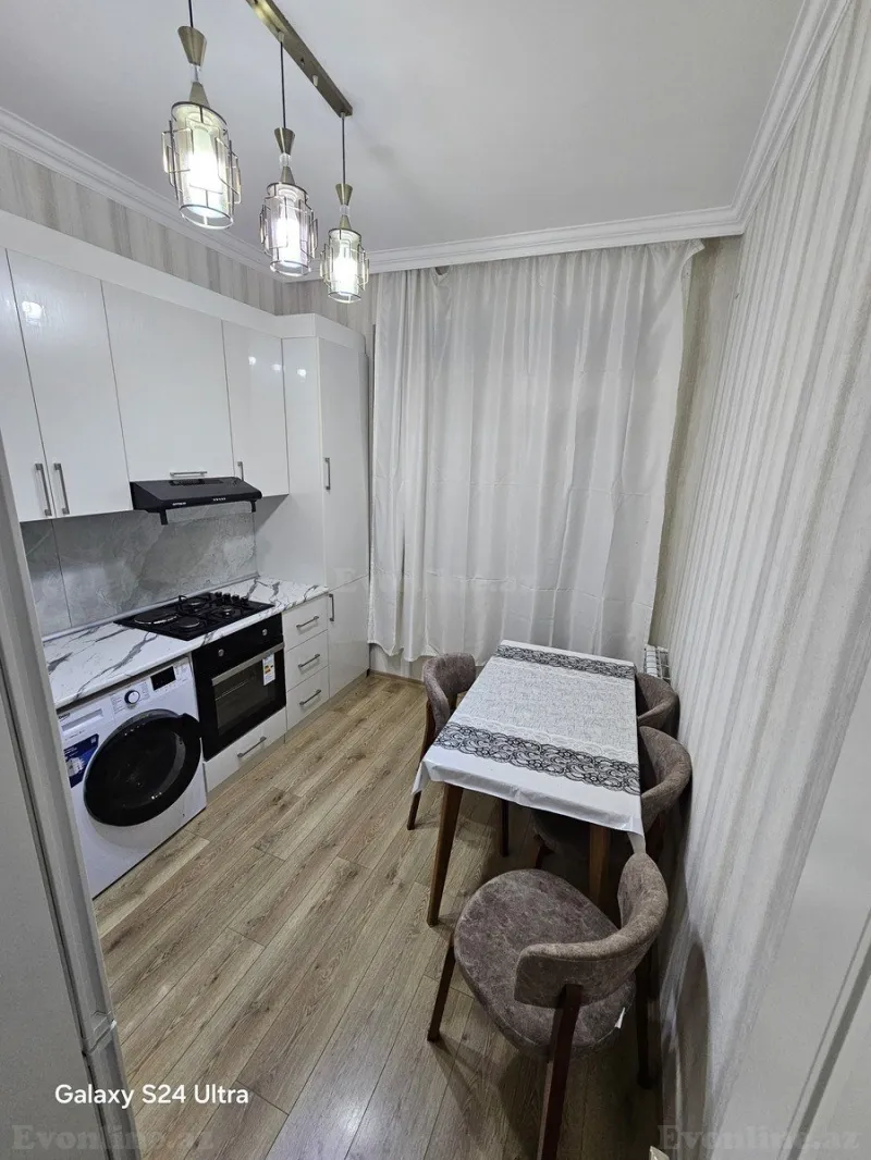 Kirayə verilir 2 otaqlı Mənzil Yeni tikili 85 m² İnşaatçılar m. - şəkil 9