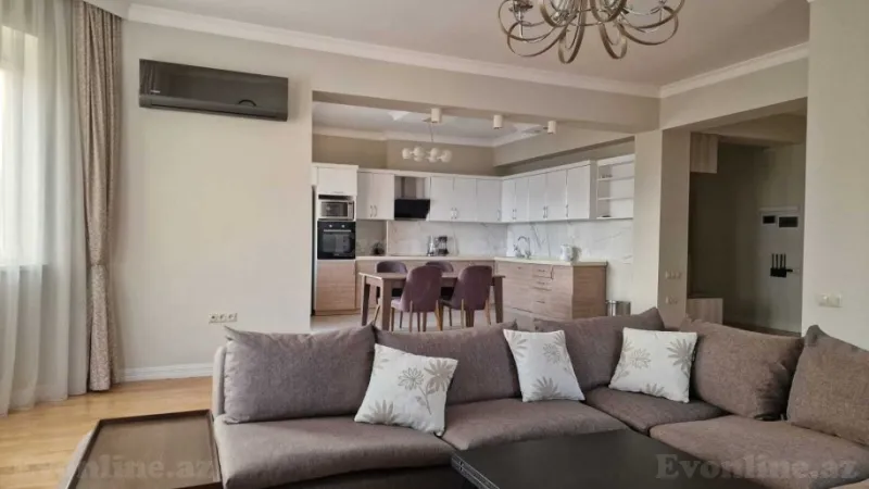 Kirayə verilir 3 otaqlı Mənzil Yeni tikili 100 m² İçərişəhər m. - şəkil 2