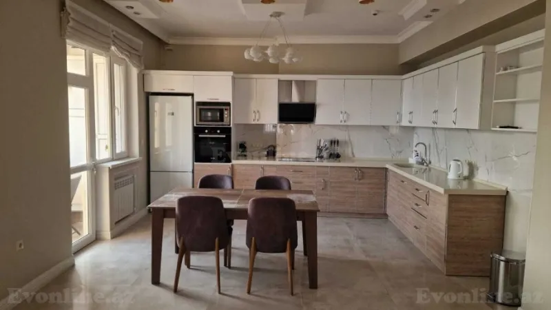 Kirayə verilir 3 otaqlı Mənzil Yeni tikili 100 m² İçərişəhər m. - şəkil 3