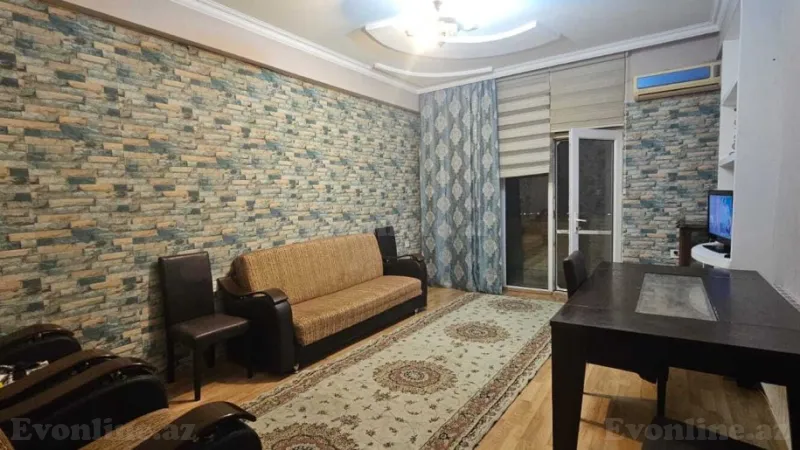 Kirayə verilir 2 otaqlı Mənzil Yeni tikili 70 m² Xətai m. - şəkil 2