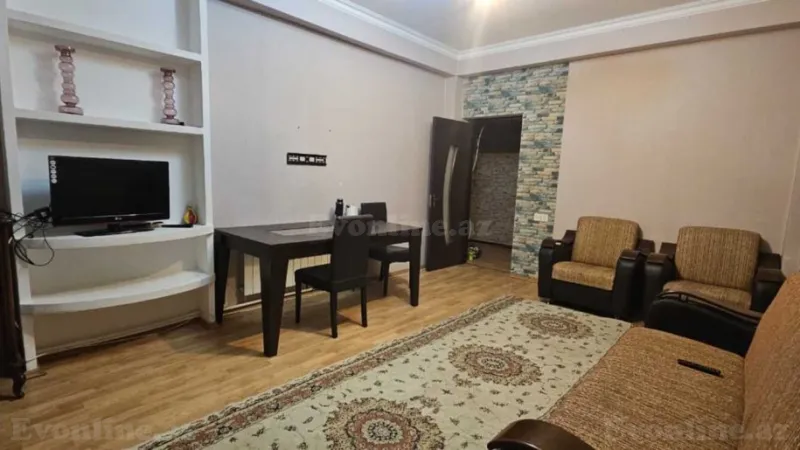 Kirayə verilir 2 otaqlı Mənzil Yeni tikili 70 m² Xətai m. - şəkil 3