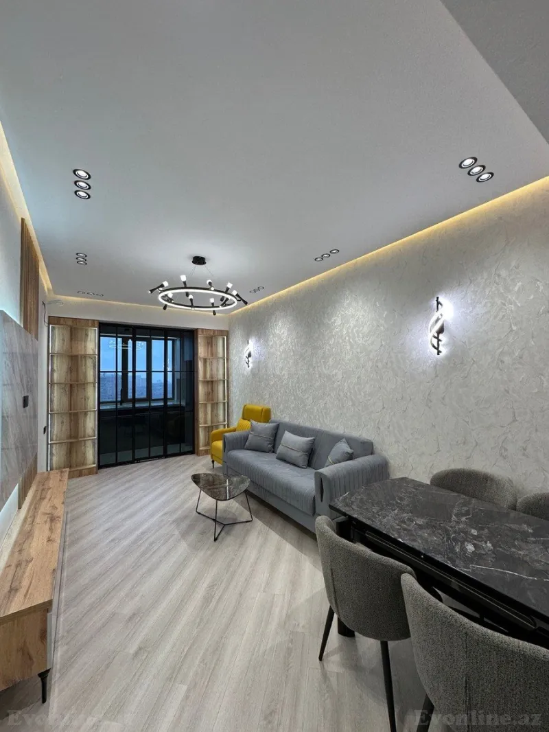 Kirayə verilir 2 otaqlı Mənzil Yeni tikili 63 m² Xalqlar Dostluğu m. - şəkil 2