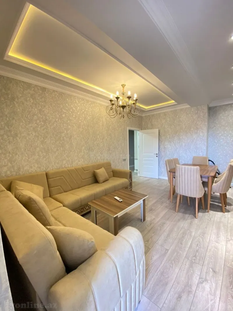 Kirayə verilir 2 otaqlı Mənzil Yeni tikili 65 m² Gənclik m. - şəkil 2