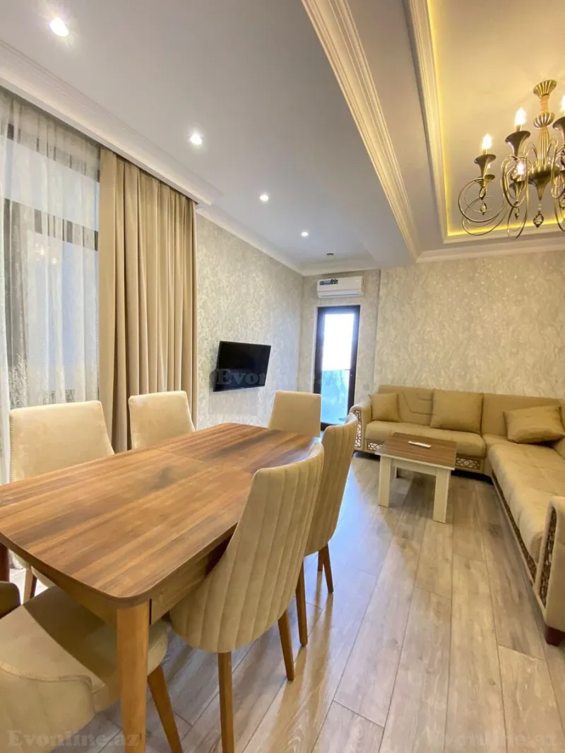 Kirayə verilir 2 otaqlı Mənzil Yeni tikili 65 m² Gənclik m. - şəkil 4