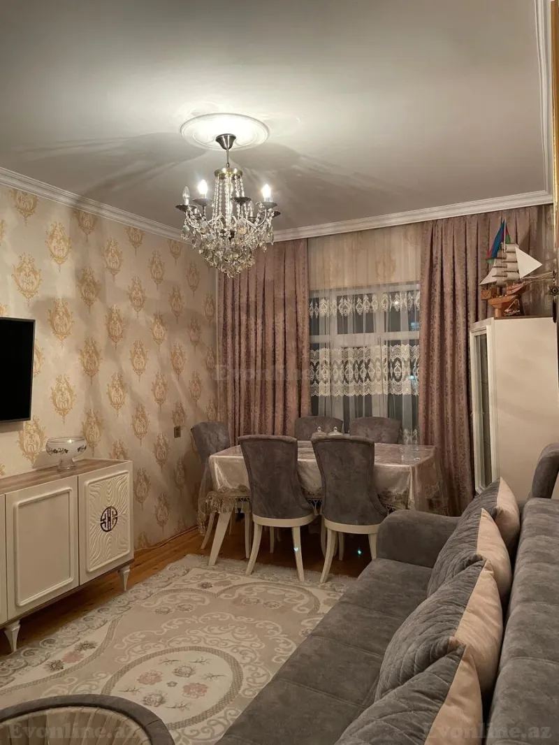 Satılır 4 otaqlı Mənzil Köhnə tikili 120 m² 9-cu mikrorayon - şəkil 2