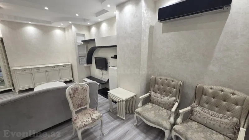 Kirayə verilir 4 otaqlı Mənzil Yeni tikili 140 m² Nərimanov r. - şəkil 3