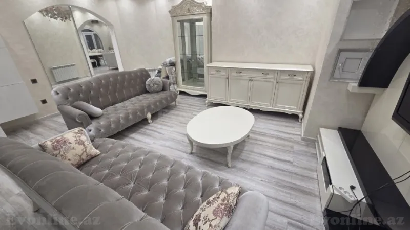 Kirayə verilir 4 otaqlı Mənzil Yeni tikili 140 m² Nərimanov r. - şəkil 4