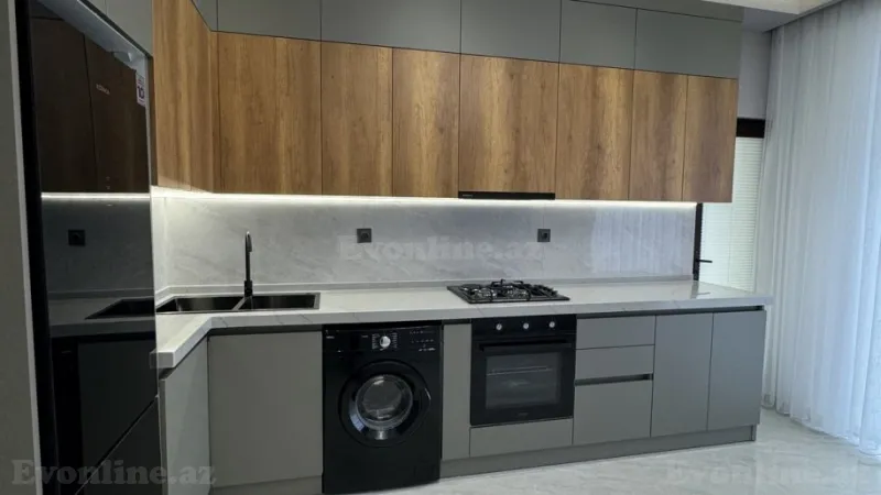 Satılır 2 otaqlı Mənzil Yeni tikili 80 m² Dərnəgül m. - şəkil 2