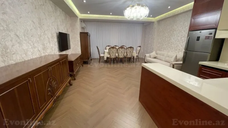 Kirayə verilir 3 otaqlı Mənzil Yeni tikili 120 m² Nərimanov r. - şəkil 11