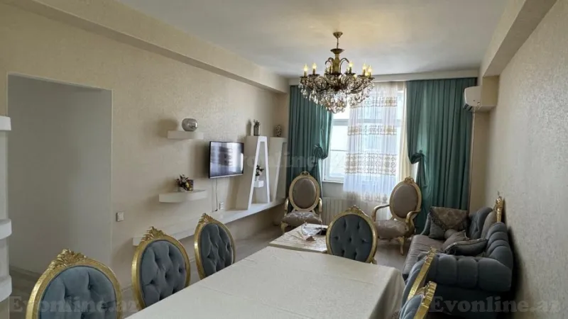 Satılır 3 otaqlı Mənzil Yeni tikili 120 m² Həzi Aslanov