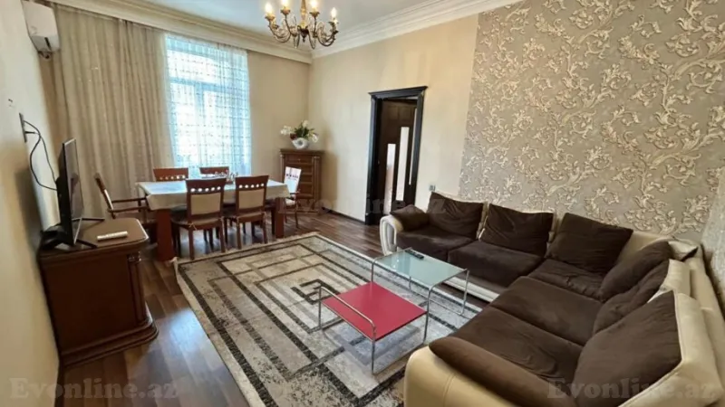 Kirayə verilir 2 otaqlı Mənzil Yeni tikili 70 m² Sahil m. - şəkil 2