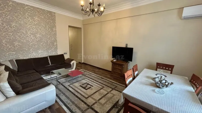 Kirayə verilir 2 otaqlı Mənzil Yeni tikili 70 m² Sahil m. - şəkil 4
