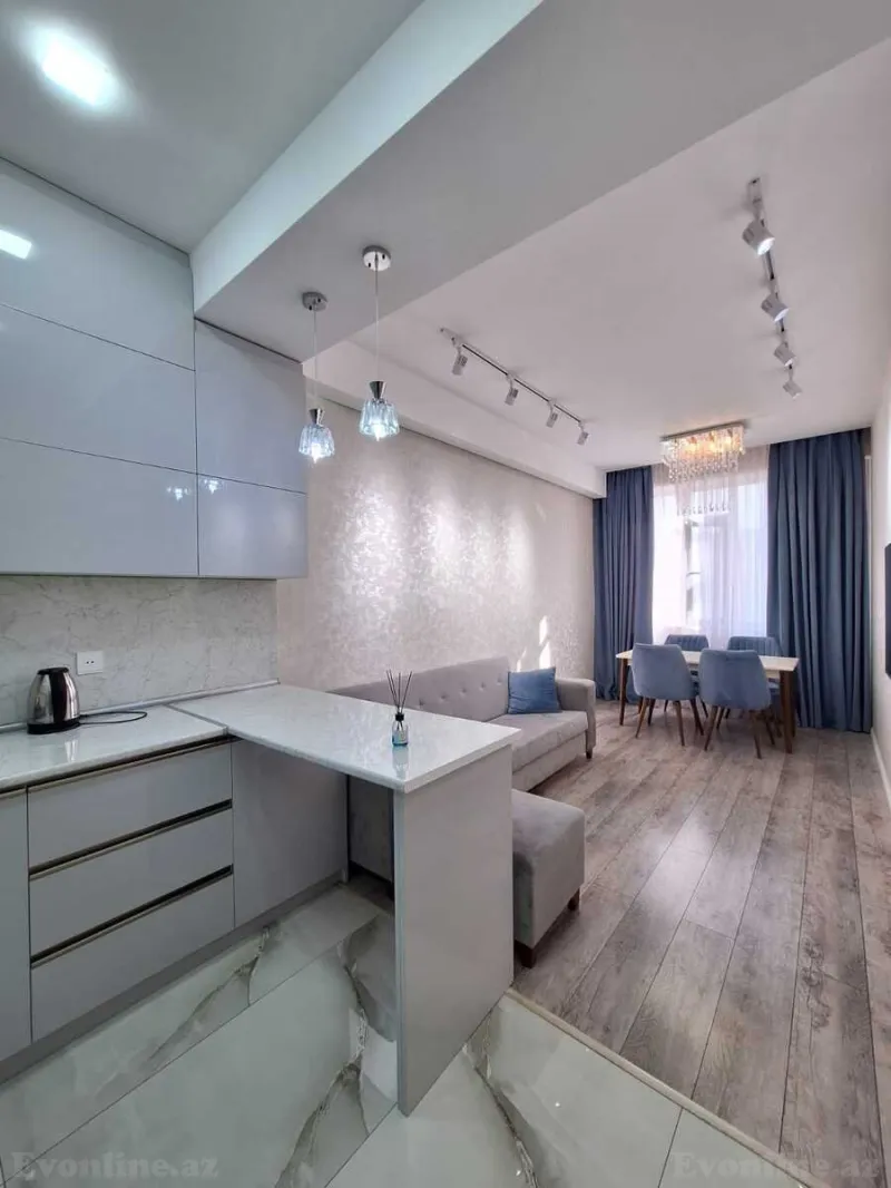 Kirayə verilir 2 otaqlı Mənzil Yeni tikili 60 m² Nərimanov r. - şəkil 6