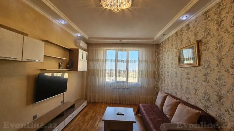 Kirayə verilir 2 otaqlı Mənzil Yeni tikili 60 m² 8-ci mikrorayon