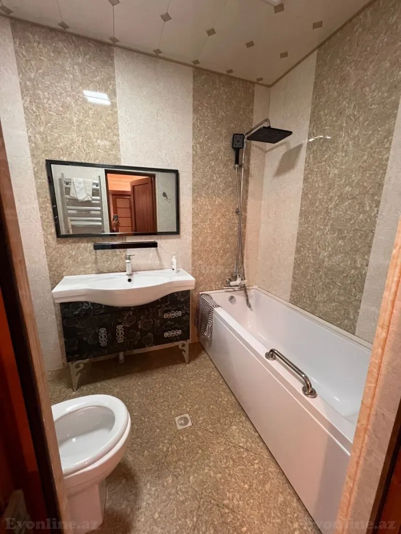 Kirayə verilir 3 otaqlı Mənzil Yeni tikili 132 m² Nəriman Nərimanov m. - şəkil 11