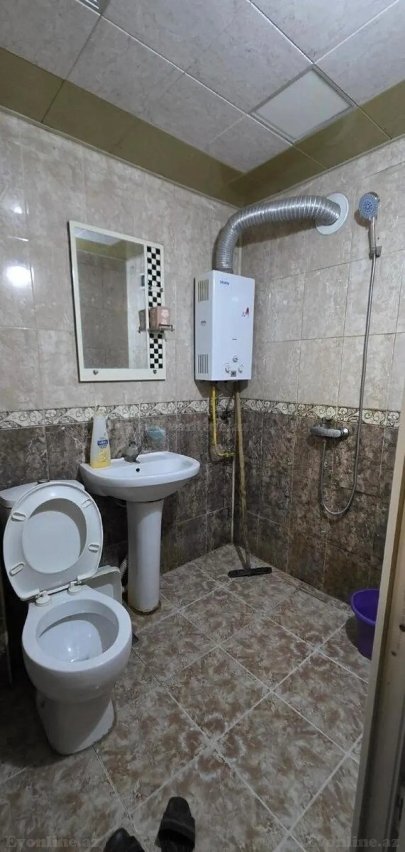 Kirayə verilir 2 otaqlı Mənzil Köhnə tikili 30 m² Neftçilər m. - şəkil 7