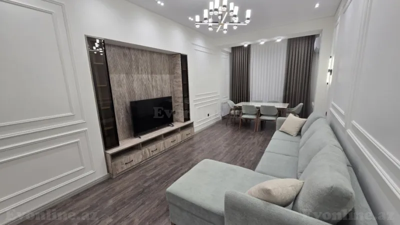 Kirayə verilir 3 otaqlı Mənzil Yeni tikili 120 m² Gənclik m. - şəkil 2