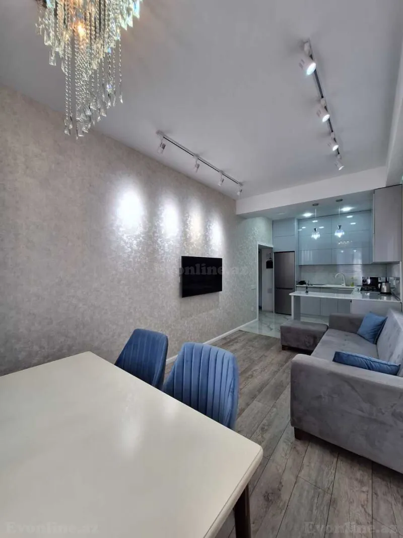 Kirayə verilir 2 otaqlı Mənzil Yeni tikili 60 m² Nəriman Nərimanov m. - şəkil 3