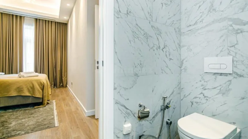 Kirayə verilir 3 otaqlı Mənzil Yeni tikili 105 m² Xətai r. - şəkil 13