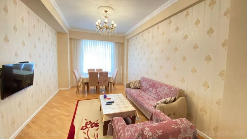 Kirayə verilir 2 otaqlı Mənzil Yeni tikili 95 m² Xətai m. - şəkil 9