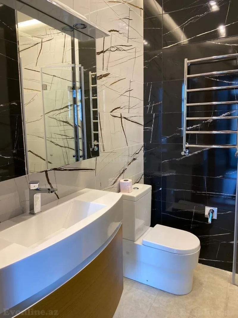 Kirayə verilir 2 otaqlı Mənzil Yeni tikili 85 m² 8 Noyabr m. - şəkil 19