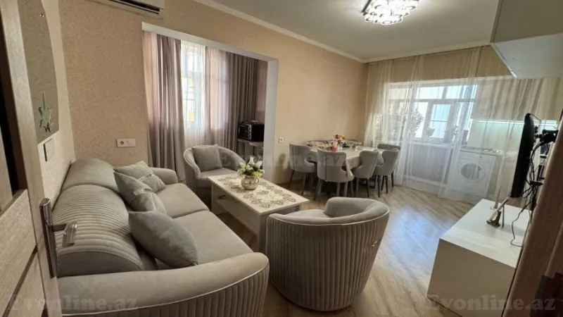 Satılır 2 otaqlı Mənzil Köhnə tikili 55 m² Gənclik m. - şəkil 4