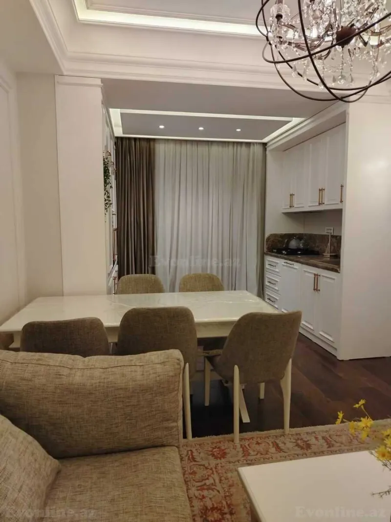 Kirayə verilir 3 otaqlı Mənzil Yeni tikili 84 m² Yasamal - şəkil 3