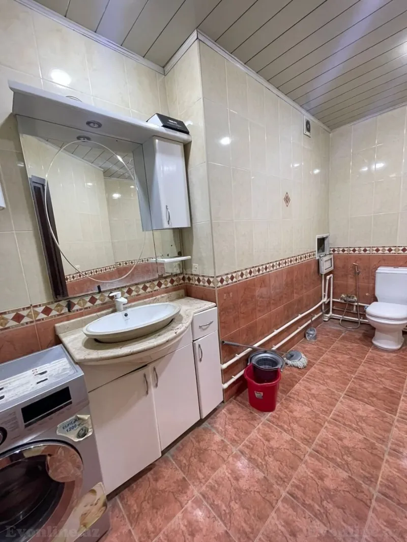 Kirayə verilir 3 otaqlı Mənzil Yeni tikili 116 m² Nəsimi r. - şəkil 14