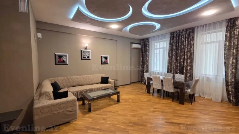 Kirayə verilir 3 otaqlı Mənzil Yeni tikili 135 m² Nizami m. - şəkil 3
