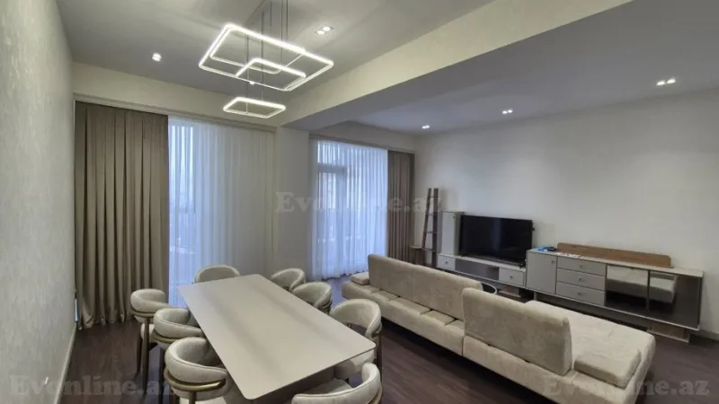 Satılır 4 otaqlı Mənzil Yeni tikili 198 m² Sahil m. - şəkil 4