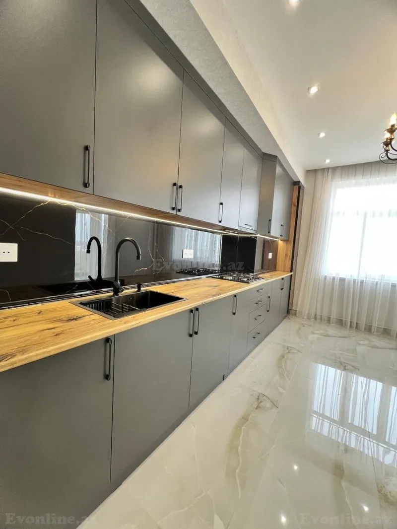 Satılır 3 otaqlı Mənzil Yeni tikili 105 m² Gənclik m. - şəkil 7