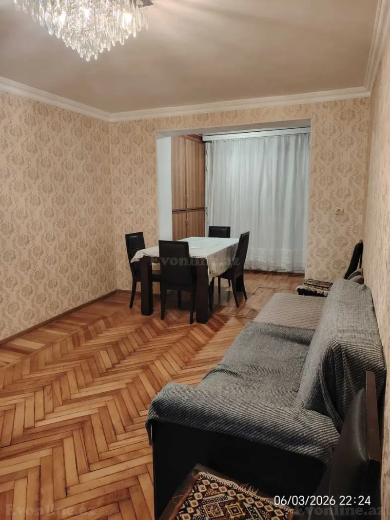 Kirayə verilir 3 otaqlı Mənzil Köhnə tikili 65 m² Yasamal - şəkil 2