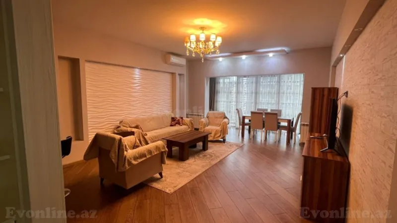 Kirayə verilir 2 otaqlı Mənzil Yeni tikili 90 m² Xətai m. - şəkil 2