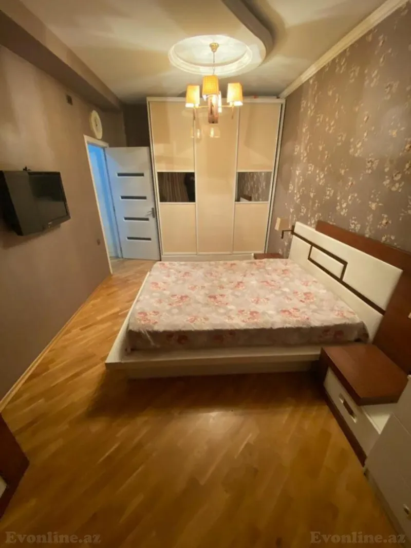 Kirayə verilir 2 otaqlı Mənzil Yeni tikili 80 m² 8 Noyabr m. - şəkil 3