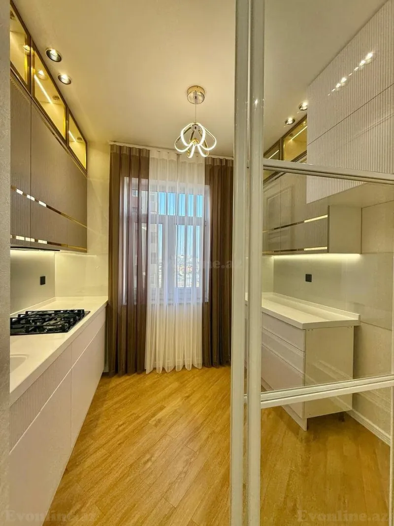 Satılır 3 otaqlı Mənzil Yeni tikili 85 m² 8 Noyabr m. - şəkil 3