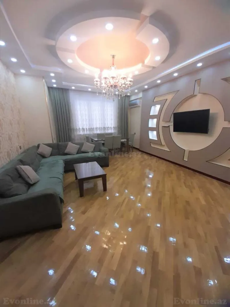 Kirayə verilir 2 otaqlı Mənzil Yeni tikili 100 m² Neftçilər m. - şəkil 2