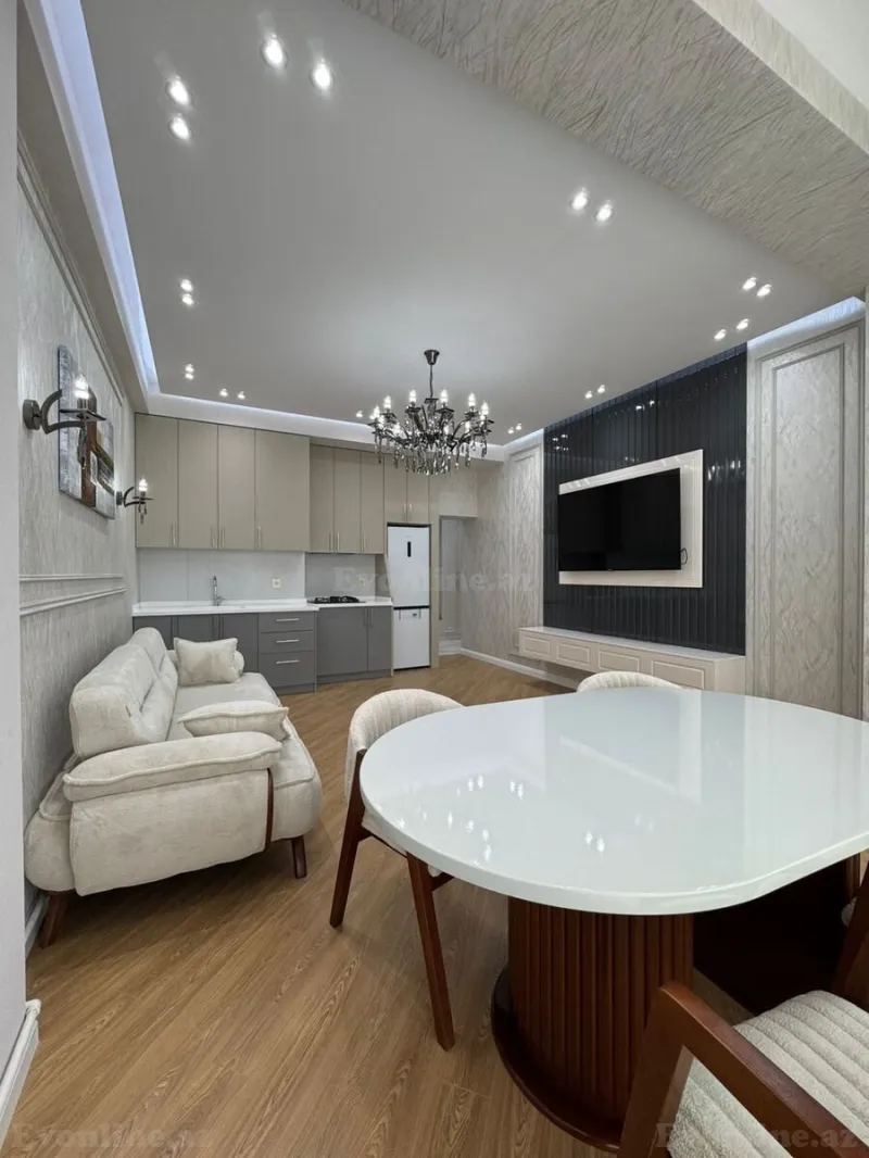 Satılır 2 otaqlı Mənzil Yeni tikili 60 m² Koroğlu m. - şəkil 2