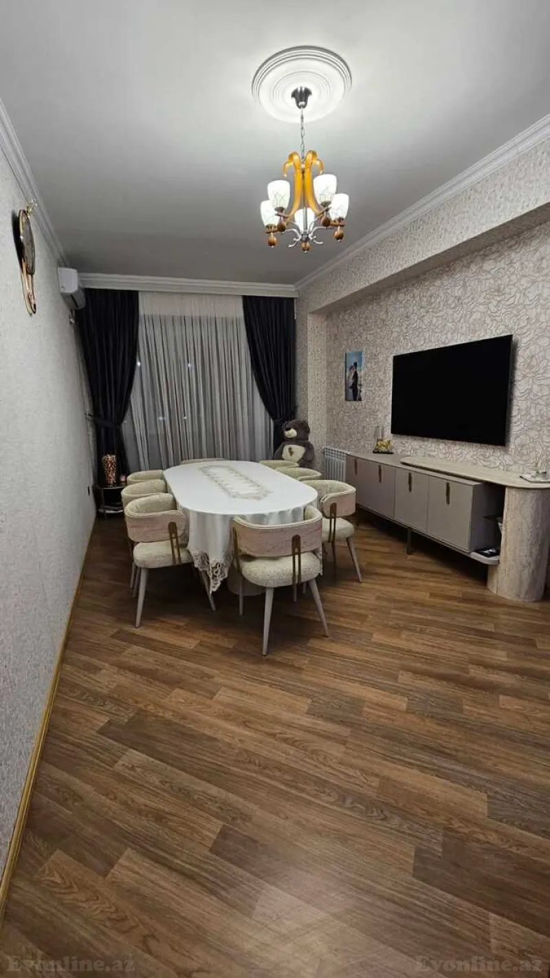 Satılır 3 otaqlı Mənzil Yeni tikili 125 m² Səbail r.