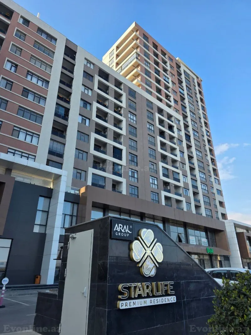 Satılır 3 otaqlı Mənzil Yeni tikili 105 m² 8 Noyabr m.