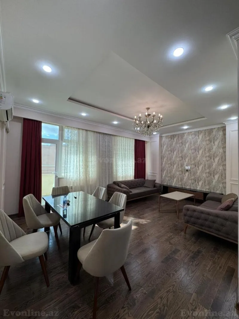 Satılır 3 otaqlı Mənzil Yeni tikili 117 m² Nəsimi r. - şəkil 2