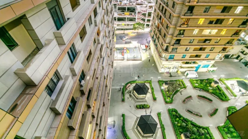 Kirayə verilir 3 otaqlı Mənzil Yeni tikili 150 m² Nəsimi r. - şəkil 2