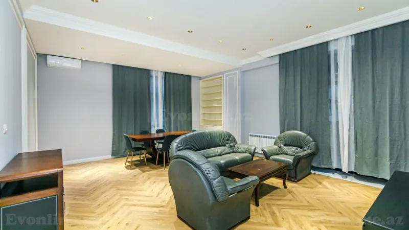 Kirayə verilir 3 otaqlı Mənzil Yeni tikili 150 m² Nəsimi r. - şəkil 6