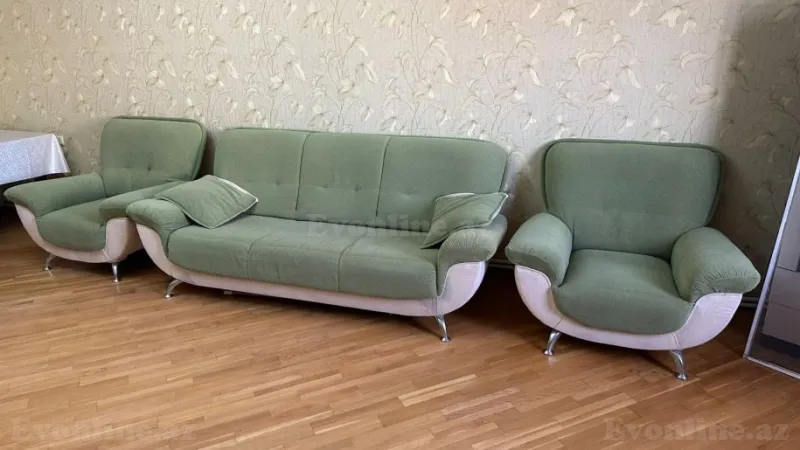 Kirayə verilir 2 otaqlı Mənzil Yeni tikili 75 m² İnşaatçılar m. - şəkil 2