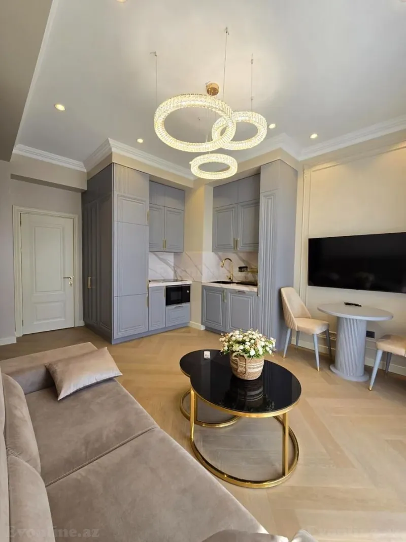 Kirayə verilir 2 otaqlı Mənzil Yeni tikili 65 m² Xətai r. - şəkil 2