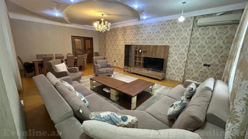 Kirayə verilir 4 otaqlı Mənzil Yeni tikili 220 m² Elmlər Akademiyası m.